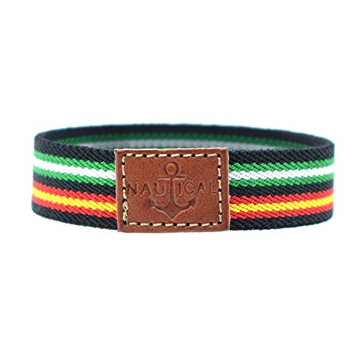 BDM Stoffarmband für Männer und Frauen mit der Flagge von Spanien und Andalusien oder Betis-Fußball. Nautisch, elastisch. von BDM