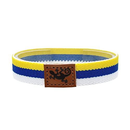 BDM - Verstellbares Stoffarmband mit der kanarischen Flagge, für Damen und Herren. von BDM