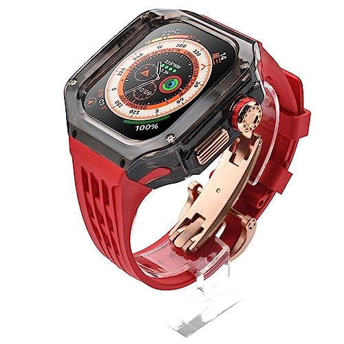 BDNJN Transparentes Gummi-Armband-Modifikationsset, für Apple Watch Ultra 8, 49 mm Serie, DIY-Modifikation, Luxus-Gummiarmband, 49 mm, Achat BDNJN Transparentes Gummi-Armband-Modifikationsset, für Apple Watch Ultra 8, 49 mm Serie, DIY-Modifikation, Luxus-Gummiarmband, 49 mm, Achat von BDNJN