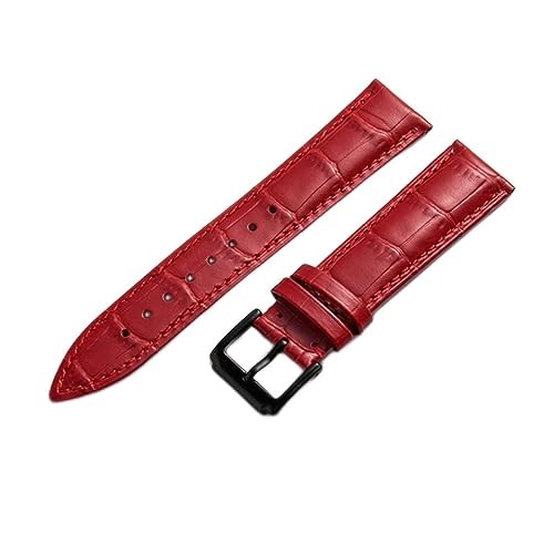 BDPRZGHGL 18 mm 20 mm 22 mm 24 mm Leder W Band W -Riemen mit Lederriemen für fit für 42 mm 46 mm von BDPRZGHGL