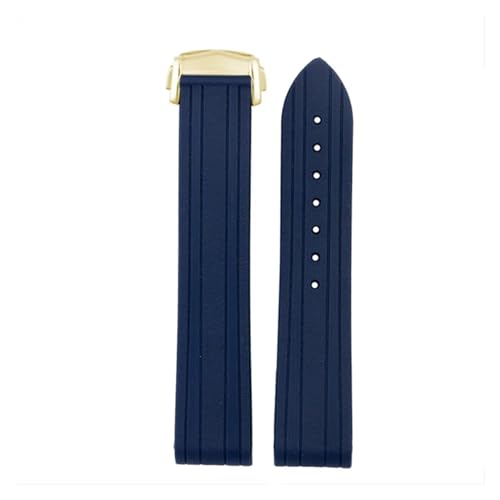 BDPRZGHGL 20 mm weiches Gummi -Silikon -W -Band -Schleif -Arenaceous -Gürtel für Riemen für 300 Lebbandklappenschnalle von BDPRZGHGL