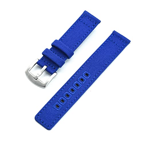 BDPRZGHGL 20mm 22 mm Canvas Nylon Gurt Black Army Green Khaki Fit für/fit für/fit für mit Schnellveröffentlichung Spring W Band von BDPRZGHGL