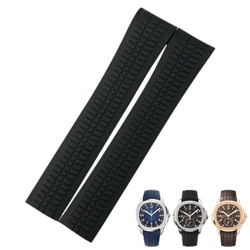 BDPRZGHGL Gummi -Gurt -Metallstift 21mm W Band Pass für 5167A 5167R Braun wasserdichte Armbänder von BDPRZGHGL