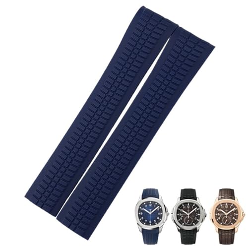 BDPRZGHGL Gummi -Gurt -Metallstift 21mm W Band Pass für 5167A 5167R Braun wasserdichte Armbänder von BDPRZGHGL