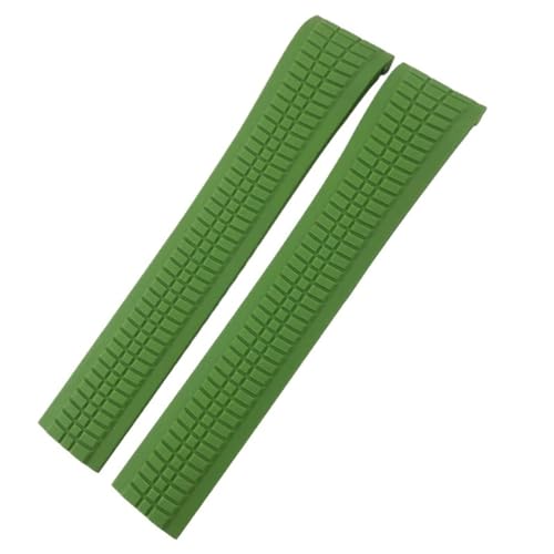 BDPRZGHGL Gummi -Gurt -Metallstift 21mm W Band Pass für 5167A 5167R Braun wasserdichte Armbänder von BDPRZGHGL