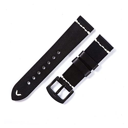 BDPRZGHGL Handgefertigte italienische Leder -W -Bands 18mm 20 mm 22 mm W Gurt Luxus von BDPRZGHGL