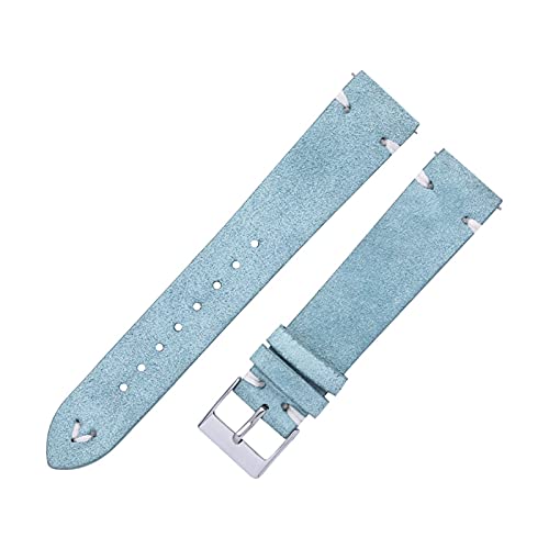 BDPRZGHGL Leder -W -Bänder handgefertigt für Männer Frauen 18 mm 20 mm mehrfarbig Leder W -Träger für 42 mm von BDPRZGHGL