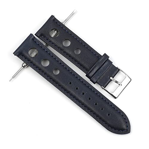 BDPRZGHGL Leder W Bandgurte 18mm 20 mm 22 mm 24 mm schwarze braune Kaffeebbande für Männer W Accessoires von BDPRZGHGL