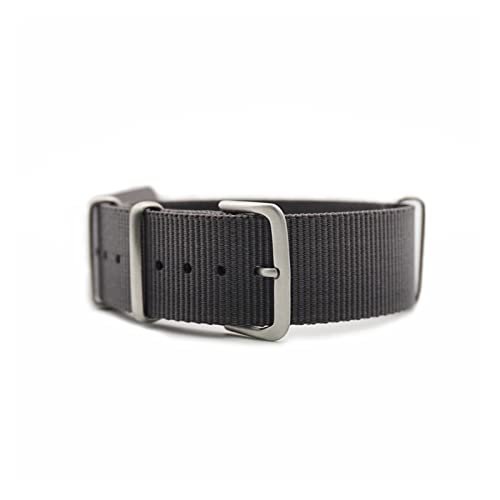 BDPRZGHGL Nylon W Riemen 20mm 22 mm Lebband Pass für 007 Schwarz/Rot/Grün W Band verwenden Hautmaterial von BDPRZGHGL