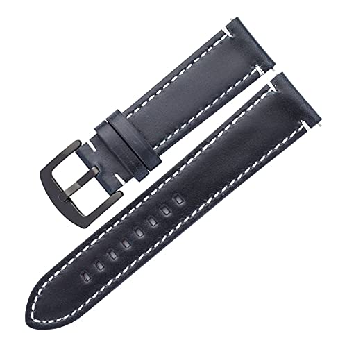 BDPRZGHGL Ölwachs -Leder -W -Band 20mm 22 mm fit für 42 46mm W -Träger für GT2 von BDPRZGHGL