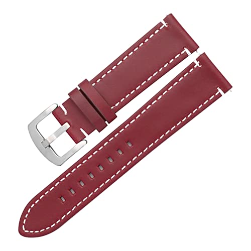 BDPRZGHGL Ölwachs -Leder -W -Band 20mm 22 mm fit für 42 46mm W -Träger für GT2 von BDPRZGHGL
