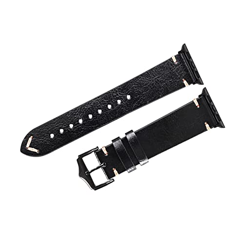BDPRZGHGL Ölwachs Leder W Riemen w Band Leder W Accessoires Riemen W 38mm 40 mm 42 mm 44 mm von BDPRZGHGL
