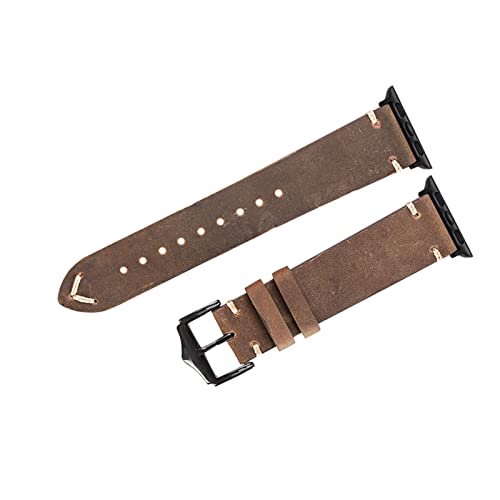 BDPRZGHGL Ölwachs Leder W Riemen w Band Leder W Accessoires Riemen W 38mm 40 mm 42 mm 44 mm von BDPRZGHGL