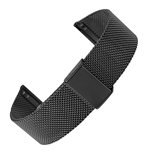 BDPRZGHGL Uhrengurt, Edelstahlnetzgurt mit Hakenschalle 18mm 20 mm 22 mm 24mm Uhrengurt von BDPRZGHGL
