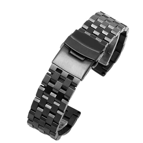 BDPRZGHGL Uhrengurt 16 mm 18 mm 20 mm 22 mm Schnellveröffentlichung Edelstahl -Stahlgurt -Uhrzubehör von BDPRZGHGL