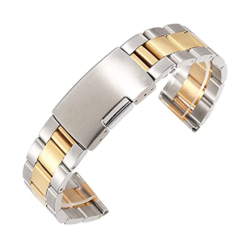 BDPRZGHGL Uhrengurt 22 mm Edelstahlgurt für Schnellfreisetzungen Metall Massive Schmetterling Schnalle Handgelenkriemen BDPRZGHGL Uhrengurt 22 mm Edelstahlgurt für Schnellfreisetzungen Metall Massive Schmetterling Schnalle Handgelenkriemen von BDPRZGHGL
