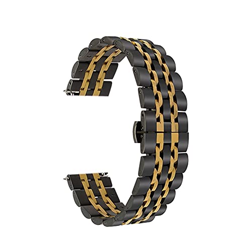 BDPRZGHGL Uhrengurt geeignet für Smart Watch Metall Armband Gurt, geeignet für 20 mm, 22 mm austauschbare Edelstahlgurt geeignet BDPRZGHGL Uhrengurt geeignet für Smart Watch Metall Armband Gurt, geeignet für 20 mm, 22 mm austauschbare Edelstahlgurt geeignet von BDPRZGHGL