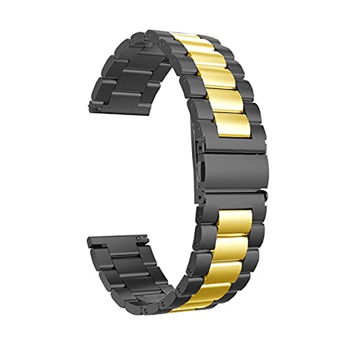 BDPRZGHGL Wachgurt massives Metall Armband für Uhrenriemen, für Schnellveröffentlichungswache Edelstahlgurtersatz 20 mm 22 mm BDPRZGHGL Wachgurt massives Metall Armband für Uhrenriemen, für Schnellveröffentlichungswache Edelstahlgurtersatz 20 mm 22 mm von BDPRZGHGL