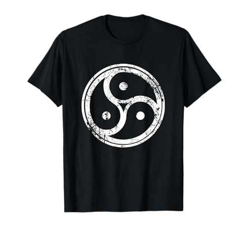 BDSM Lifestyle Designs - Herren T-Shirt Schwarz S - Klassische Passform - Kurzarm - Distinktes Design: Triskelion-Symbol für BDSM und Kinky Role Play - Kinkster BDSM Gift Kinky T-Shirt BDSM Lifestyle Designs - Herren T-Shirt Schwarz S - Klassische Passform - Kurzarm - Distinktes Design: Triskelion-Symbol für BDSM und Kinky Role Play - Kinkster BDSM Gift Kinky T-Shirt von BDSM Lifestyle Designs