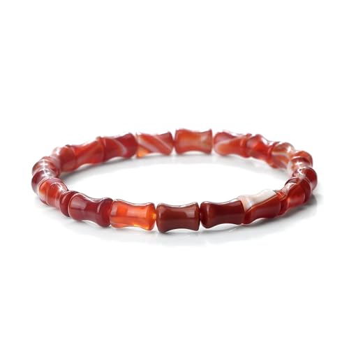 BDXMKS Kristall Armband Bunte gemeinsame Achat elastische Armband Frauen Männer Yoga Paar Armreifen Kette Freundschaft Schmuck Geschenk(Style 2) von BDXMKS