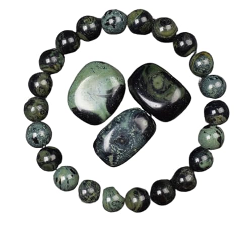 BDXMKS Kristall Armband Goldene Obsidian Stein Perlen Armband Männer Frauen Goldene Licht Regenbogen Obsidian Rohstein Runde Perle Energie Schmuck(21cm,6MM BEADS_19 SPARROW STONE) von BDXMKS