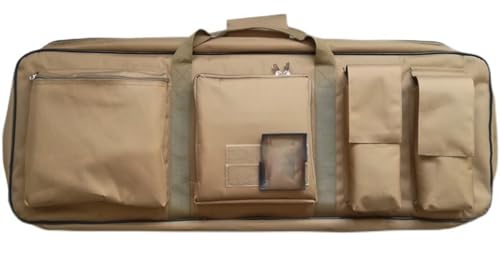 Rifle Bag Case, Waffentasche Gewehrtasche, Lang Waffentasche Gun Bag, Wanderrucksack Jagdausrüstung Luftgewehr Tasche Für Jagd, Wandern, Angeln, Ruten Und Taschen A von BDXZJ