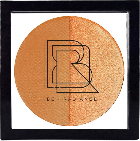 BE+RADIANCE Set+Glow Probiotics Powder+Highlighter Duo 10 g N°43 von BE+RADIANCE