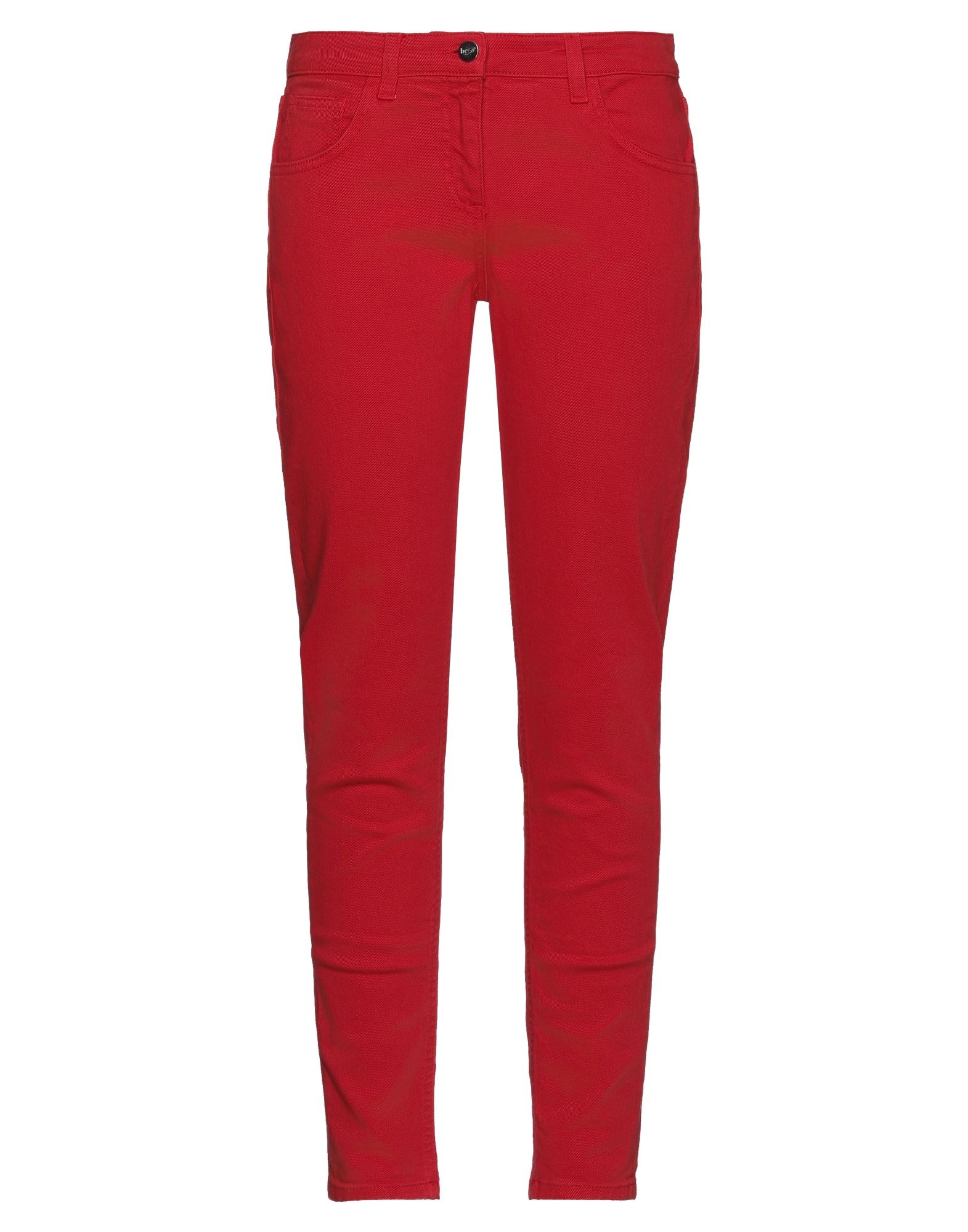 BE BLUMARINE Jeanshose Damen Rot von BE BLUMARINE