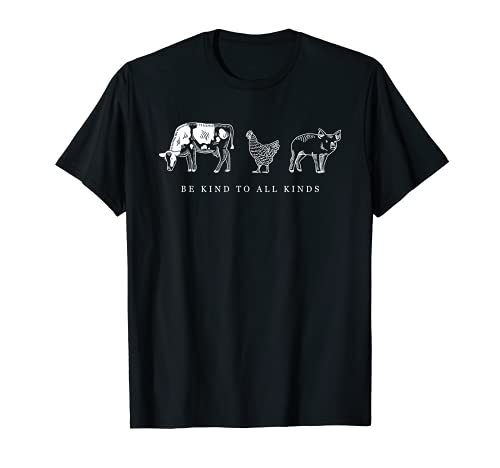 BE KIND TO ALL KINDS. Veganer Vegan leben Tiere Liebe T-Shirt von BE KIND TO ALL KINDS - Umweltschutz ist Tierschutz