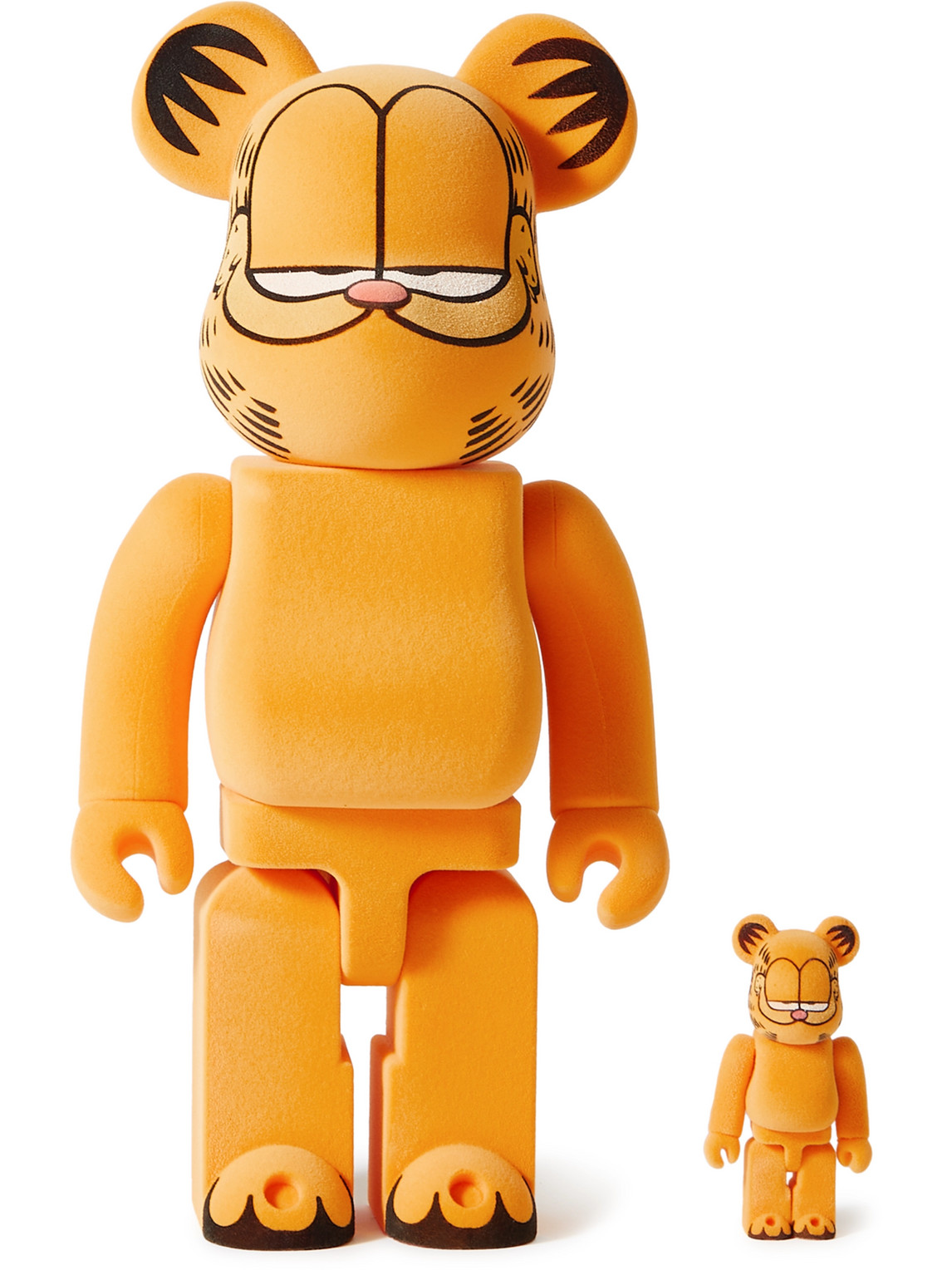 BE@RBRICK - Garfield 100% 400% Printed PVC Figurine Set - Men - Orange BE@RBRICK - Garfield 100% 400% Printed PVC Figurine Set - Men - Orange von BE@RBRICK