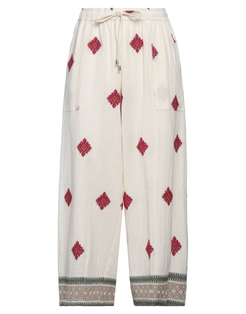 BE-Y-E BE YOUR ESSENCE Hose Damen Cremeweiß von BE-Y-E BE YOUR ESSENCE