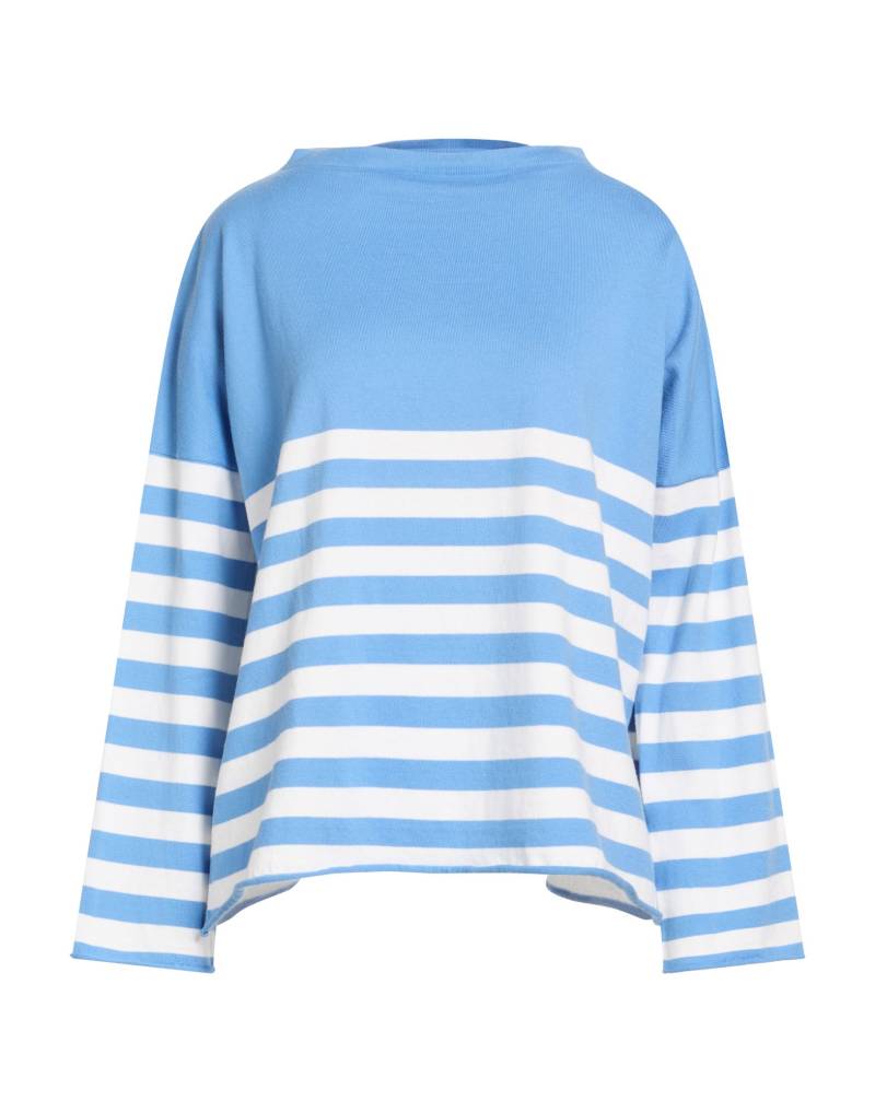 BE YOU by GERALDINE ALASIO Pullover Damen Azurblau von BE YOU by GERALDINE ALASIO