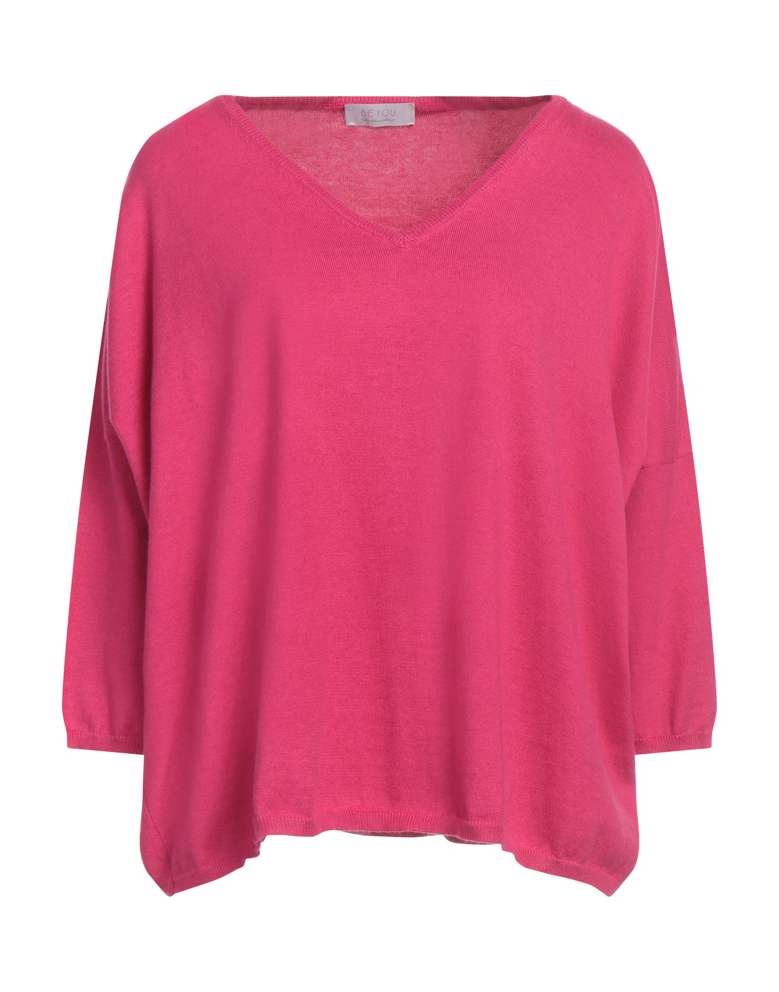 BE YOU by GERALDINE ALASIO Pullover Damen Fuchsia von BE YOU by GERALDINE ALASIO