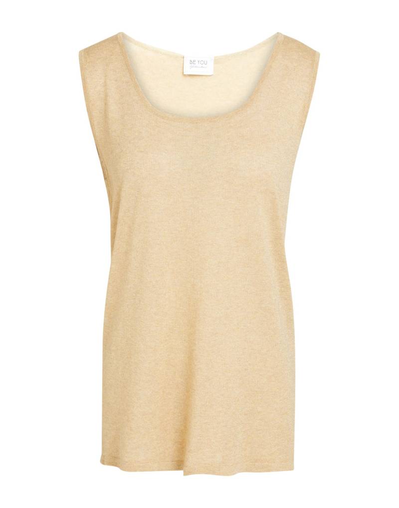 BE YOU by GERALDINE ALASIO Pullover Damen Gold von BE YOU by GERALDINE ALASIO