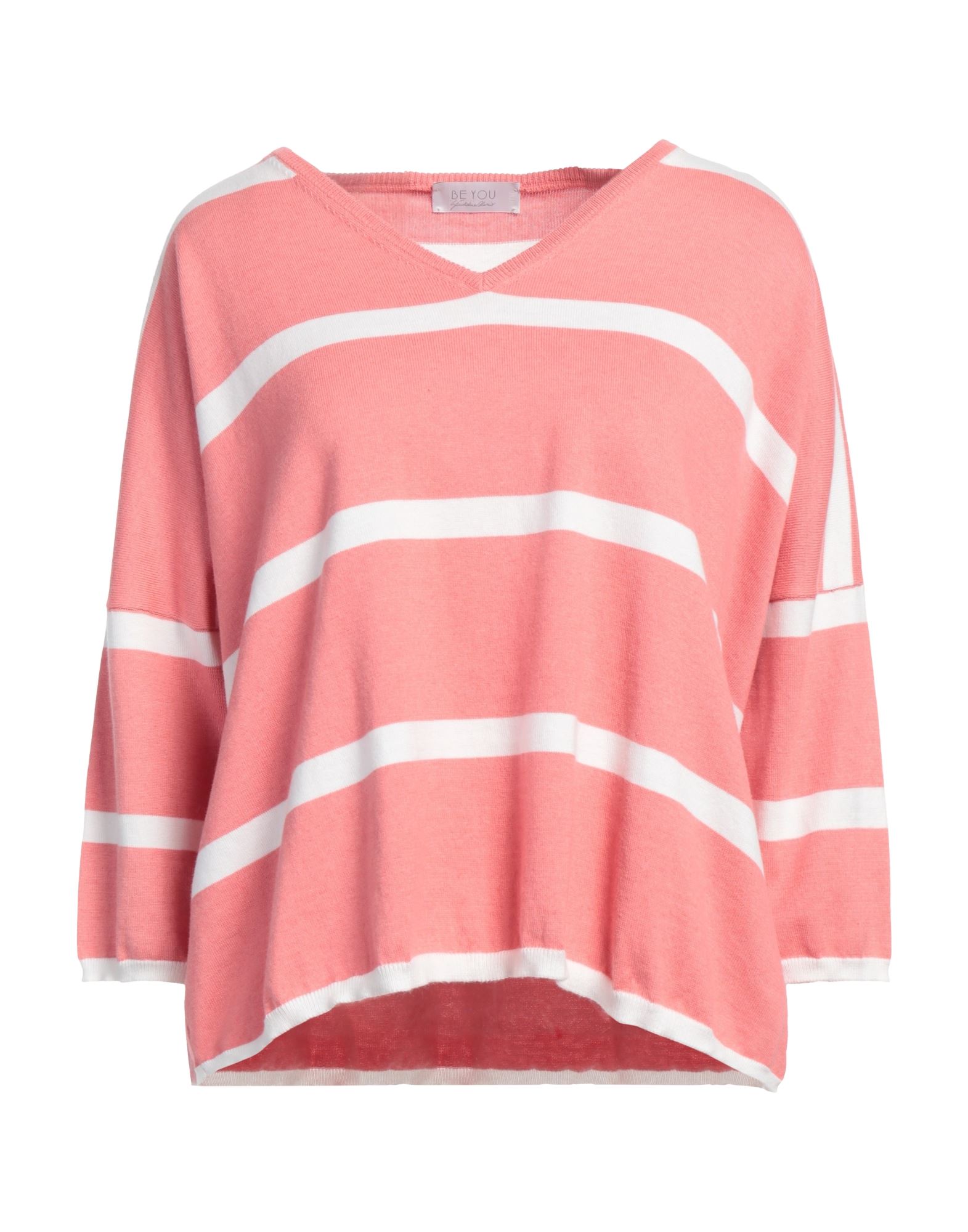 BE YOU by GERALDINE ALASIO Pullover Damen Lachs BE YOU by GERALDINE ALASIO Pullover Damen Lachs von BE YOU by GERALDINE ALASIO