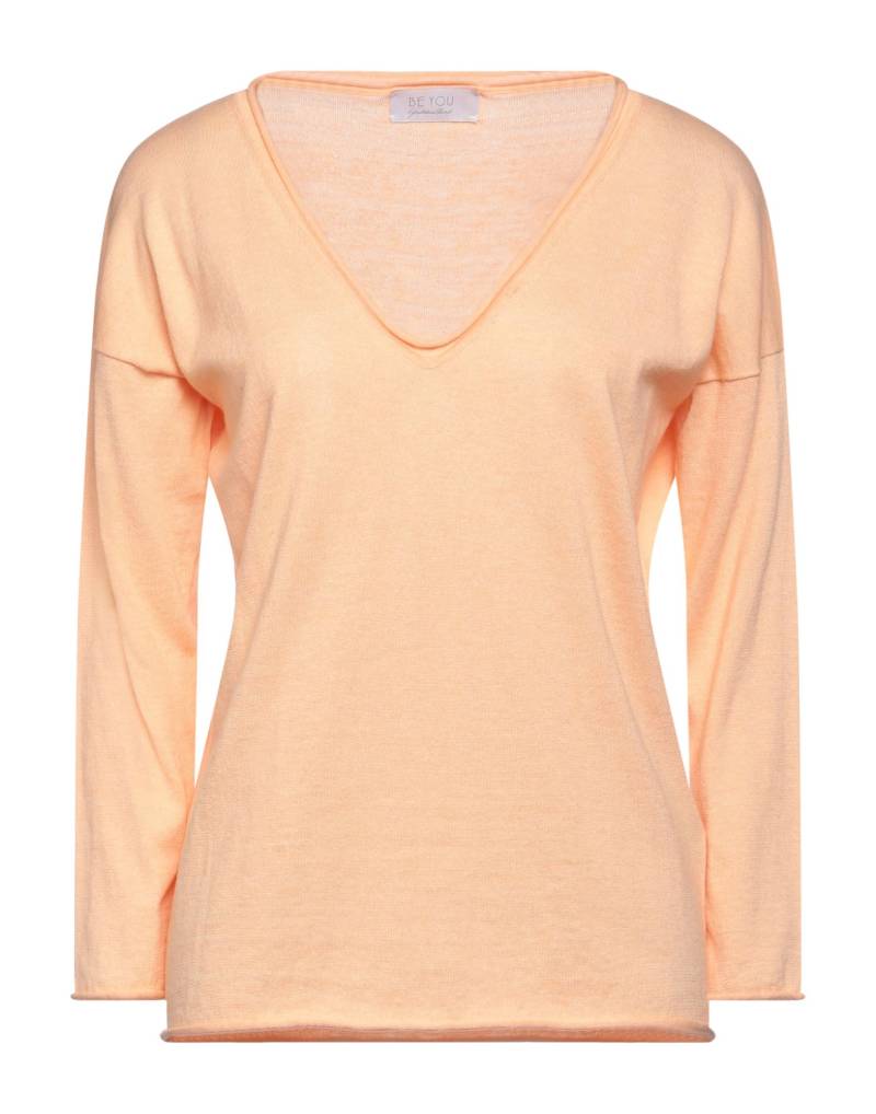 BE YOU by GERALDINE ALASIO Pullover Damen Pfirsich von BE YOU by GERALDINE ALASIO