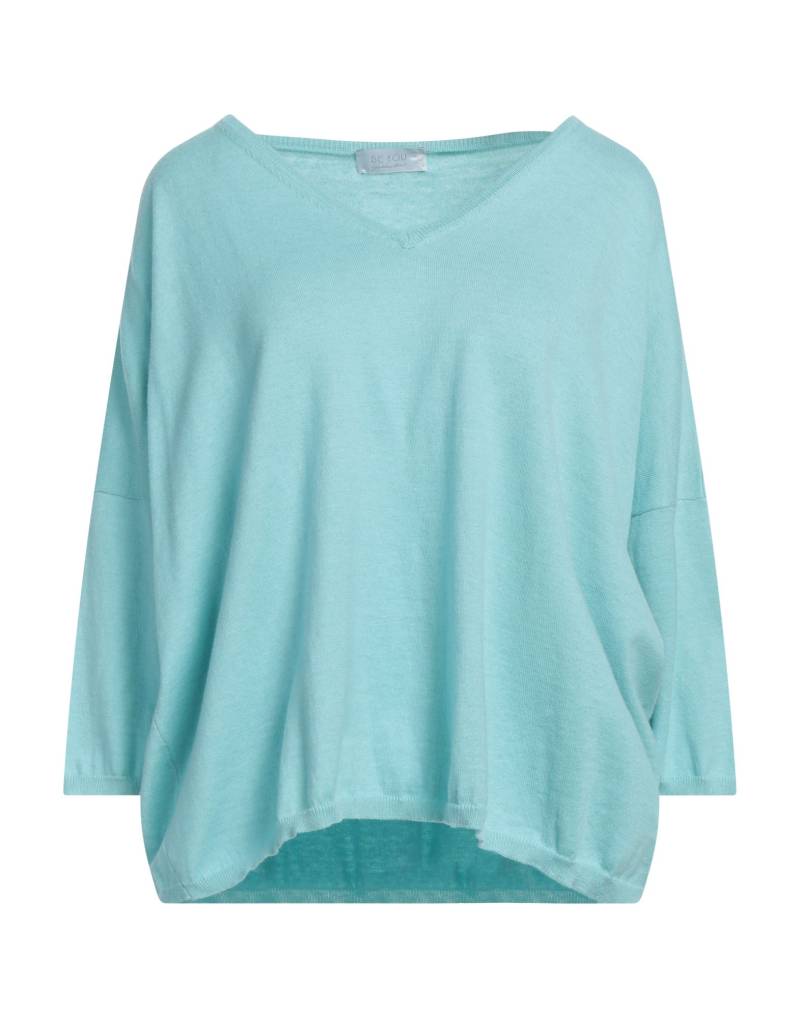 BE YOU by GERALDINE ALASIO Pullover Damen Tūrkis von BE YOU by GERALDINE ALASIO