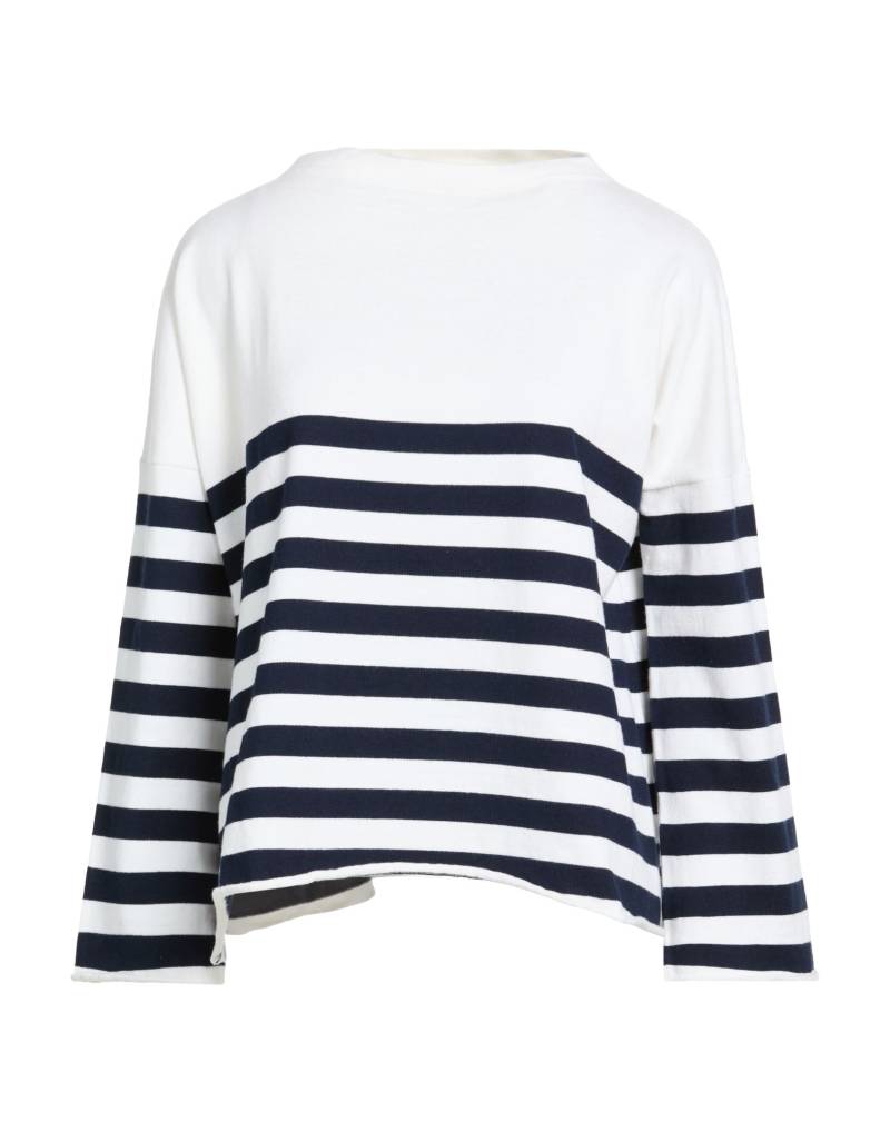 BE YOU by GERALDINE ALASIO Pullover Damen Weiß von BE YOU by GERALDINE ALASIO