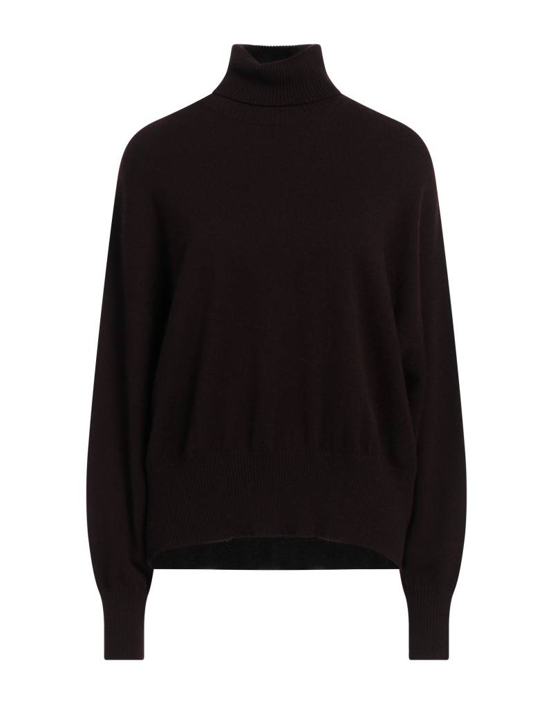 BE YOU by GERALDINE ALASIO Rollkragenpullover Damen Dunkelbraun von BE YOU by GERALDINE ALASIO