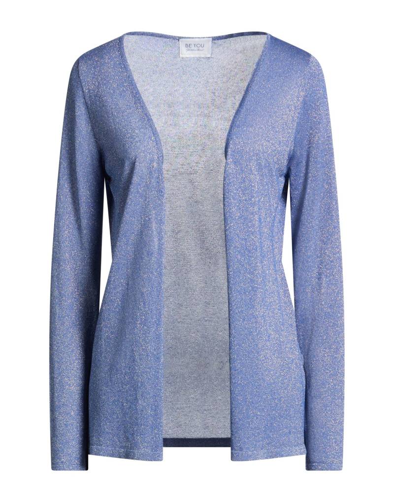 BE YOU by GERALDINE ALASIO Strickjacke Damen Blau von BE YOU by GERALDINE ALASIO