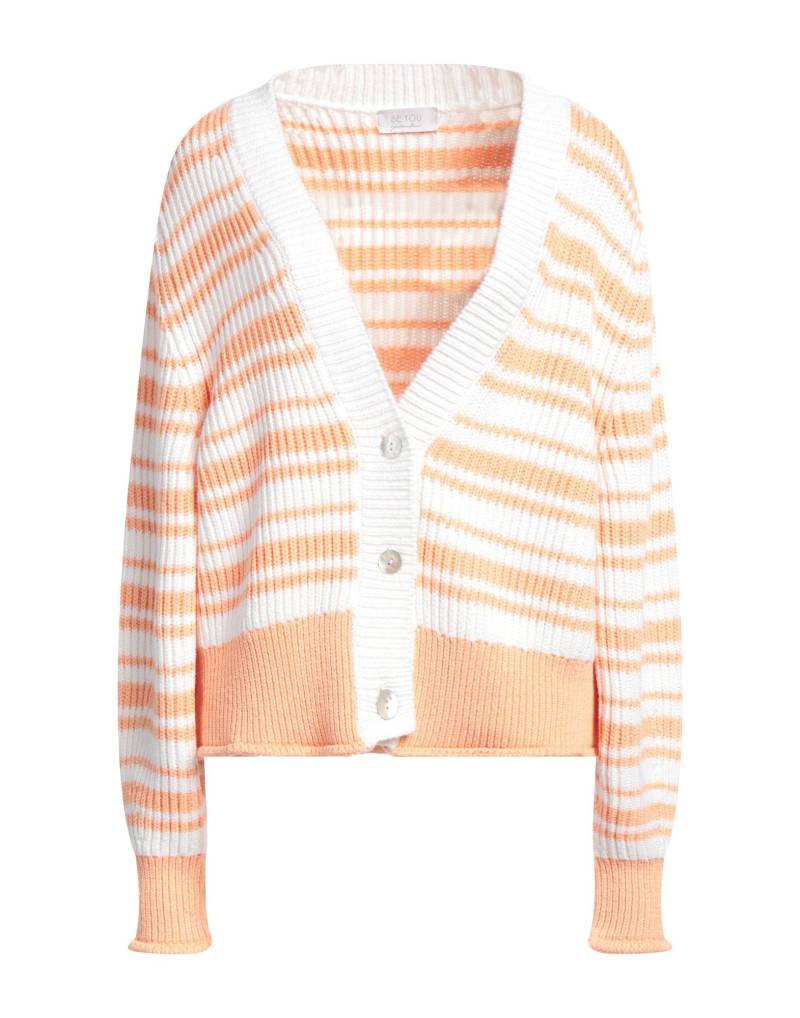 BE YOU by GERALDINE ALASIO Strickjacke Damen Pfirsich von BE YOU by GERALDINE ALASIO