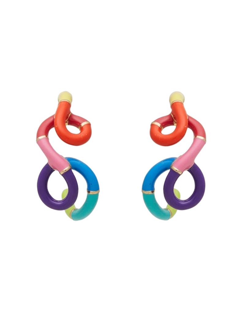 BEA BONGIASCA Ohrring Damen Violett BEA BONGIASCA Ohrring Damen Violett von BEA BONGIASCA