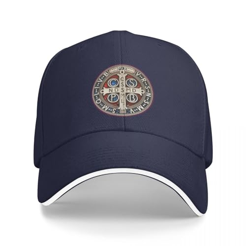 BEABAG Basecap Die Medaille des Heiligen Benedikt, St. Benediktmedaille Baseballkappe Luxus Mütze Kapuze Hut Männer Damen von BEABAG
