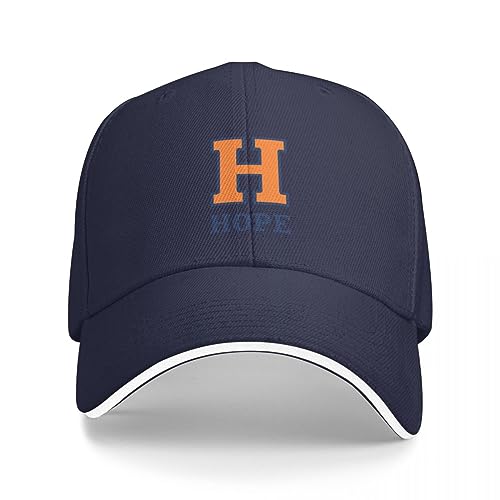 BEABAG Basecap Hope College 2 Mütze Baseballmütze Anime Hut Strandausflug Frauen Strandmode Herren von BEABAG