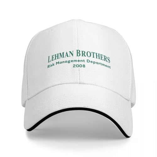 BEABAG Basecap Lehman Brothers Risk Management Abteilung 2008 Baseball Cap Rave Military Tactical Cap Cap Damen Herren von BEABAG