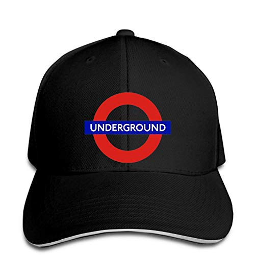 BEABAG Basecap London Underground Herren Baseballkappe Herren Print Top Snapback Mütze erreichte seinen Höhepunkt Sport Sonnenhut Polo Stil Geburtstagsgeschenk von BEABAG