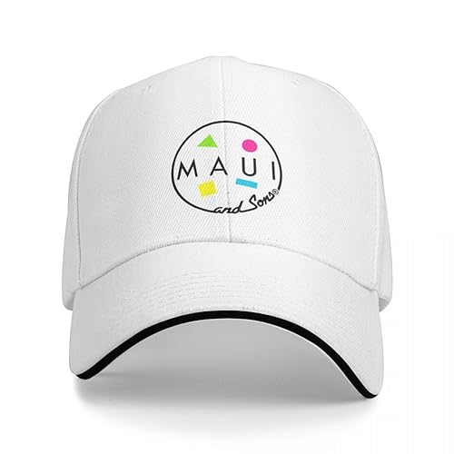 BEABAG Basecap Maui and Sons Schwarze Version Cap Baseballmütze Fischerhut Herren Hüte Damen von BEABAG
