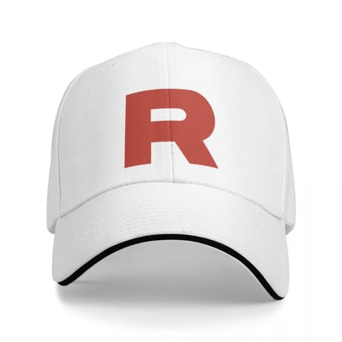 BEABAG Basecap Team Rocket Cap Baseballmütze Cosplay Hüte Herren Damen von BEABAG