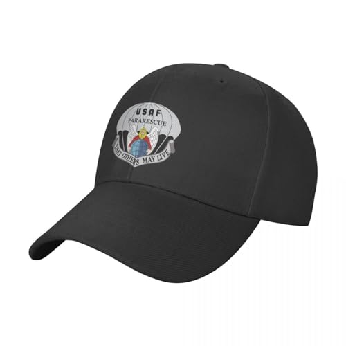 BEABAG Basecap United States Air Force Pararescue Baseball Cap Trucker Cap Hut Beach Man Caps Cap Herren Damen von BEABAG