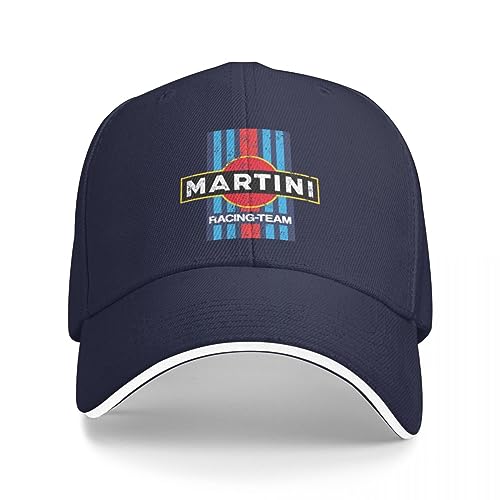 Basecap Martini Racing Retro Baseballkappe Angelhut Solar Hut Hut Frauen Herren von BEABAG